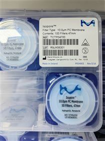 TCTP04700MILLIPORE聚碳酸酯10微米孔径过滤膜
